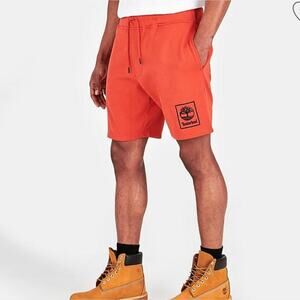 Men's Timberland Stack Logo Large Sweatshorts NWT